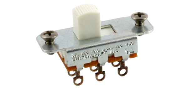 /EP-0260-025 Switchcraft White On-On Slide Switch