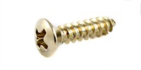 ALLPARTS GS-0001-005 Pack of 20 Stainless Pickguard Screws