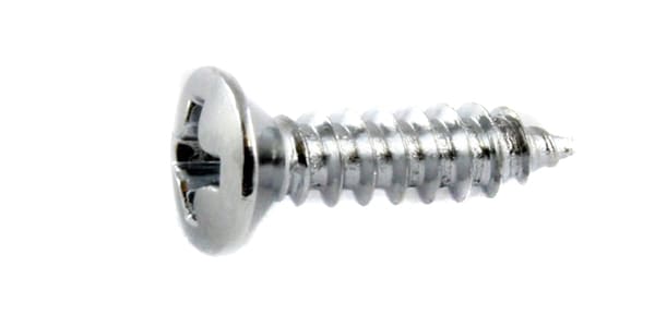 /GS-0001-010 Pack of 20 Chrome Pickguard Screws