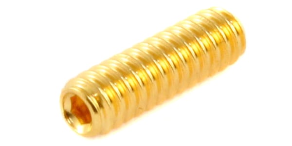 /GS-0002-002 Pack of 12 Gold #4-40 Bridge Height Screws