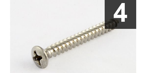 /GS-0003-005 Pack of 4 Steel Strap Button Screws