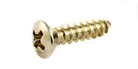  GS-0050-005 Pack of 20 Steel G Size Pickguard Screws