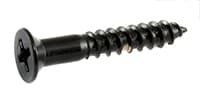 ALLPARTS GS-0063-003 Pack of 5 Black Bridge Mounting Screws