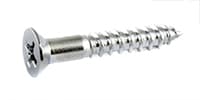 ALLPARTS GS-0063-010 Pack of 5 Chrome Bridge Mounting Screws