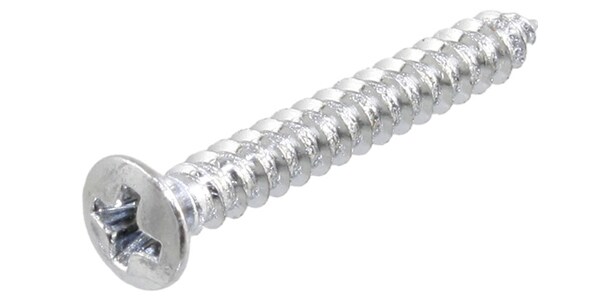 /GS-3364-010 Pack of 5 Chrome 1-Inch Bridge Mounting Screws