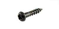 ALLPARTS GS-3376-003 Pack of 16 Black Small Tuner Screws