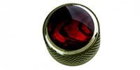  Red Abalone on Dome Knob Pearl Black