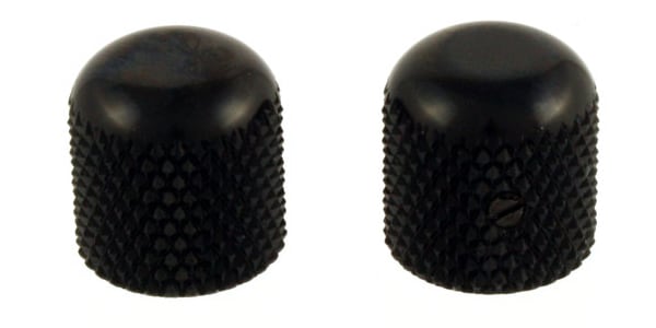 /MK-0110-003 Black Dome Knobs