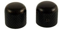 ALLPARTS MK-0910-003 Black Dome Knobs