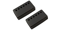 ALLPARTS / PC-0300-003 49.2mm Humbucking Pickup Cover Set Black
