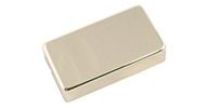 ALLPARTS PC-0307-001 Humbucking Pickup Covers No Holes Nickel