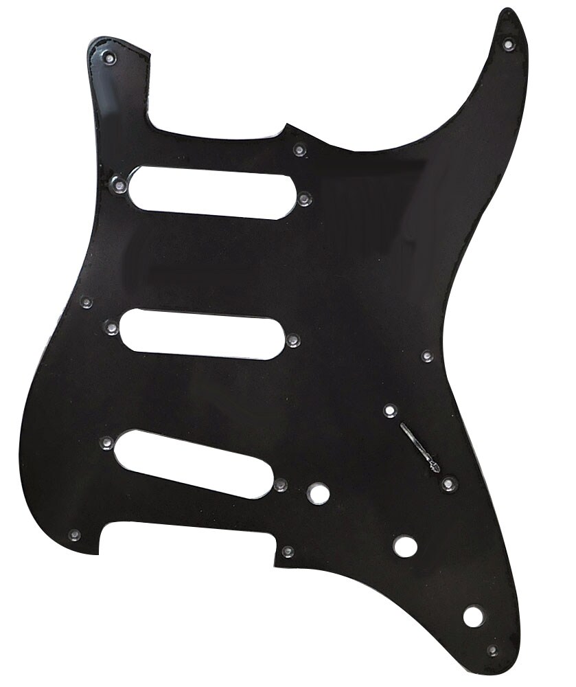 /PG-0550-023 Black Pickguard for Stratocaster