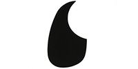 ALLPARTS PG-0090-L23 Left-handed Black Acoustic Pickguard