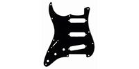  PG-0552-L33 Left Handed Black Pickguard for Stratocaster