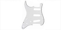  PG-0552-L35 Left Handed White Pickguard for Stratocaster