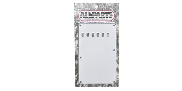 ALLPARTS / PG-0556-035 3 ply White Tremolo Spring Cover