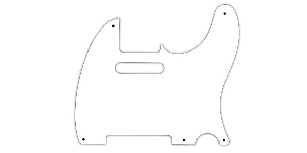 /PG-0560-025 White Pickguard for Telecaster