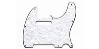 ALLPARTS PG-0562-055 White Pearloid Pickguard for Telecaster