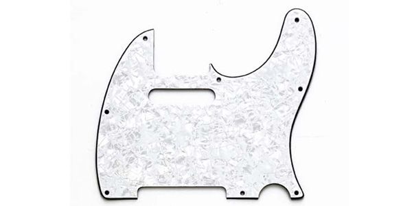 /PG-0562-055 White Pearloid Pickguard for Telecaster