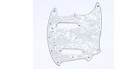 ALLPARTS PG-0581-055 White Pearloid Pickguard for Mustang