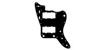 ALLPARTS PG-0582-033 Black Pickguard for Jazzmaster