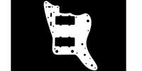  PG-0582-035 White Pickguard for Jazzmaster