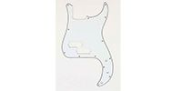 ALLPARTS PG-0750-035 White Pickguard for Precision Bass