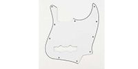 ALLPARTS / PG-0755-035 White Pickguard for Jazz Bass