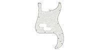 ALLPARTS PG-0750-055 White Pearloid Pickguard for Precision Bass