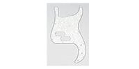 ALLPARTS PG-0750-065 Parchment Pearloid Pickguard for Precision Bass