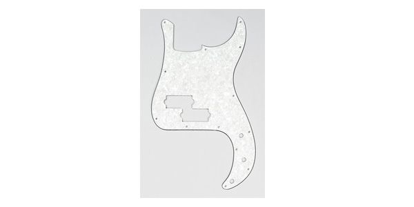 /PG-0750-065 Parchment Pearloid Pickguard for Precision Bass