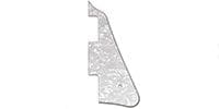 ALLPARTS / PG-0800-055 White Pearloid Pickguard for Les Paul Style