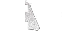 ALLPARTS PG-0800-055 White Pearloid Pickguard for Les Paul Style