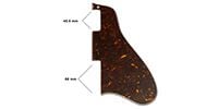  PG-0813-043 Tortoise Pickguard for 335