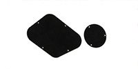 ALLPARTS PG-0814-023 Black Backplates for Les Paul Style