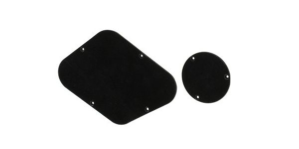 /PG-0814-023 Black Backplates for Les Paul Style