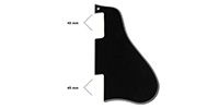  PG-0818-037 Black Short Pickguard for 335