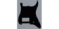 ALLPARTS PG-0993-033 1 Humbucker Black Pickguard for Stratocaster