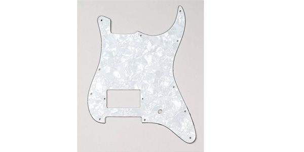 /PG-0993-055 1 Humbucker White Pearloid Pickguard for Stratoc