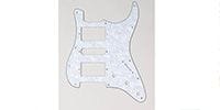 ALLPARTS PG-0994-055 H-S-H White Pearloid Pickguard for Stratocaster