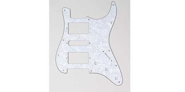 /PG-0994-055 H-S-H White Pearloid Pickguard for Stratocaster