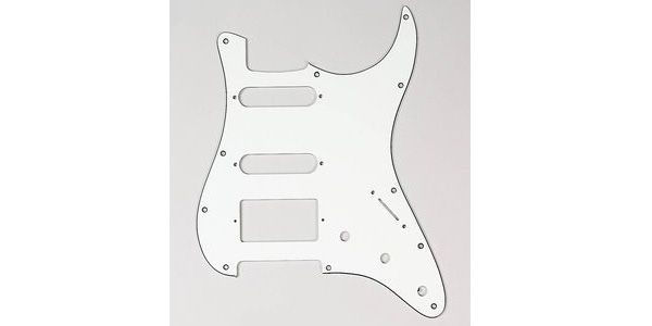 /PG-0995-050 1HB 2SC Parchment 3-ply Pickguard for Stratocast