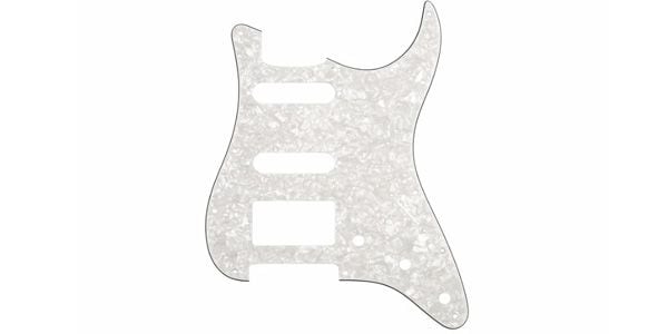 /PG-0995-055 1HB2SC White Pearloid Pickguard for Stratocaster