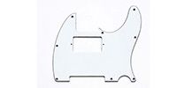 ALLPARTS PG-9562-035 White Humbucking Pickguard for Telecaster