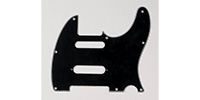 ALLPARTS PG-9563-033 Black S-Cut Pickguard for Telecaster