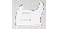  PG-9563-035 White S-Cut Pickguard for Telecaster