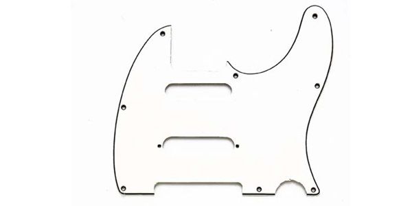 /PG-9563-050 Parchment S-Cut Pickguard for Telecaster