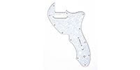 ALLPARTS PG-9565-055 White Pearloid Thinline Pickguard for Telecaster