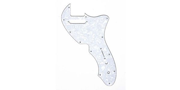 /PG-9565-055 White Pearloid Thinline Pickguard for Telecaster