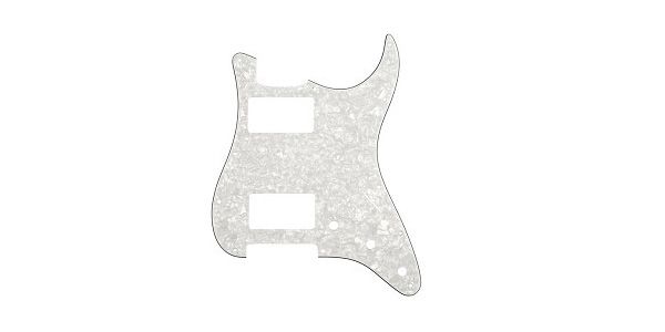 /PG-9595-055 2 Humbucker White Pearloid Pickguard for Stratoc